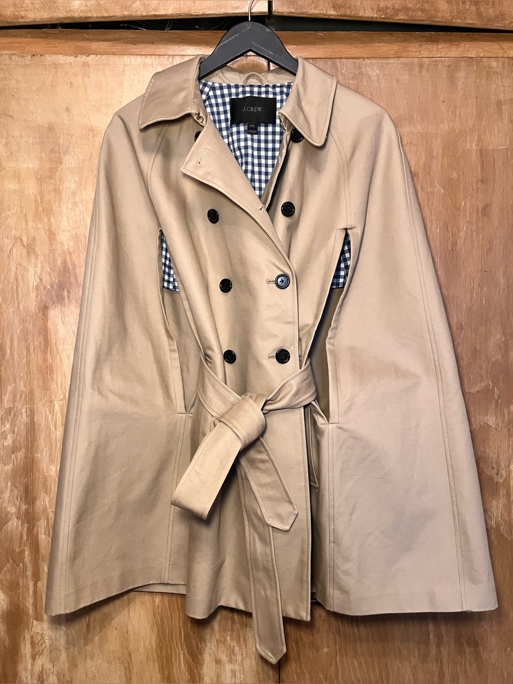 J. Crew Trench Cape L/XL